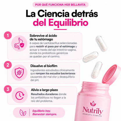 Nutrily™ - Probiótico Vaginal