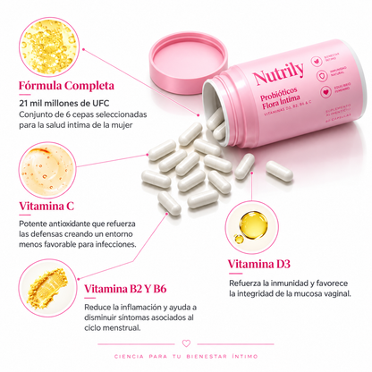 Nutrily™ - Probiótico Vaginal