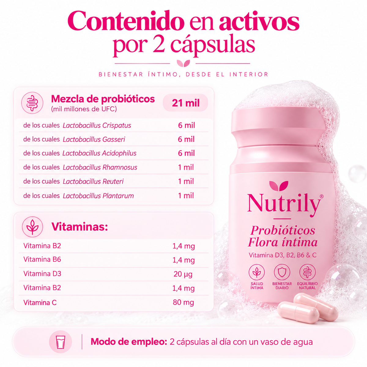 Nutrily™ - Probiótico Vaginal