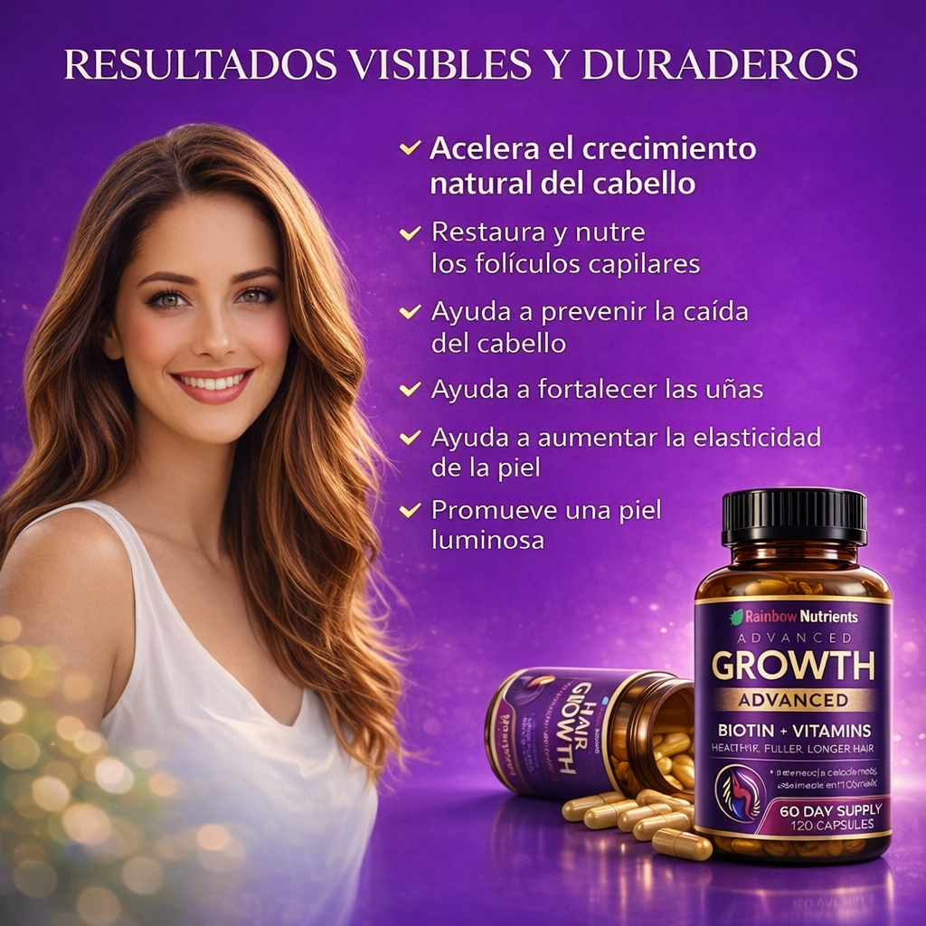 Nutrily™ - Vitaminas 24 en 1 para el cabello
